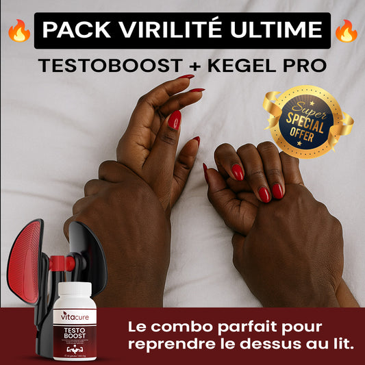 Le Pack Virilité Ultime - kegel pro + Testoboost