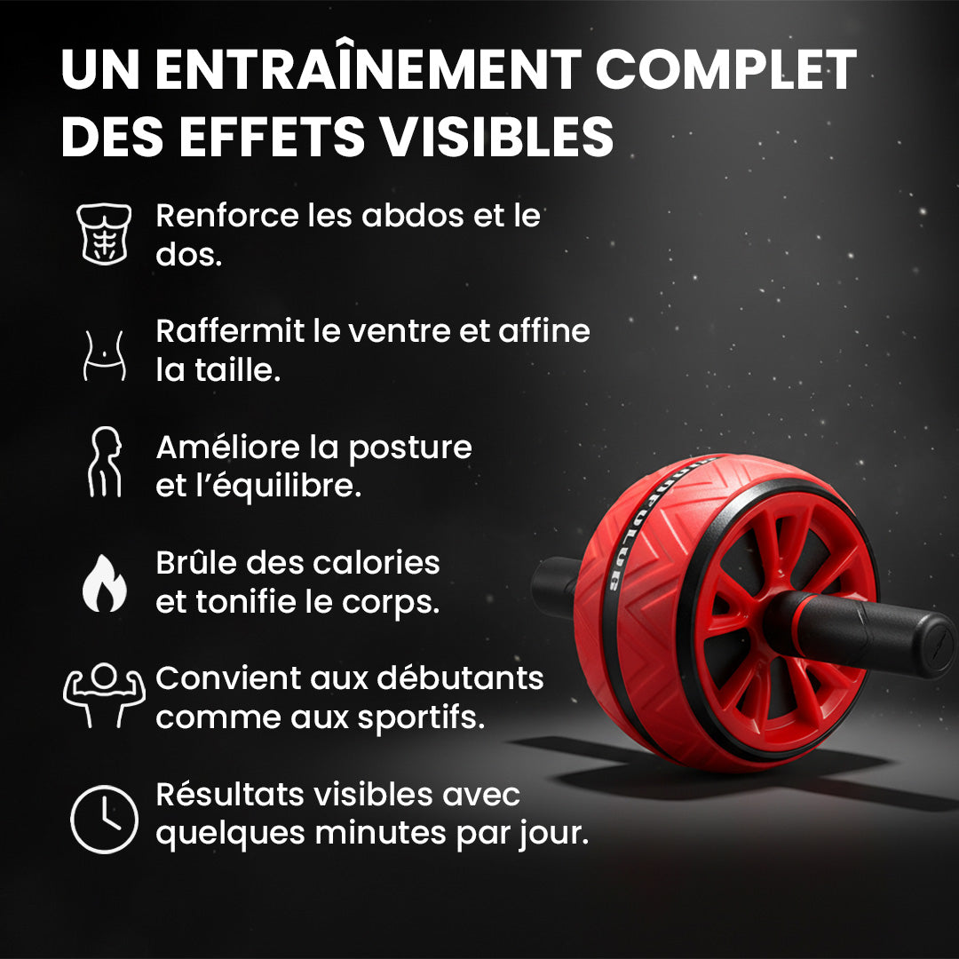 EasyFit Roue - Roue Abdominale Pour Brûler la Graisse & Raffermir