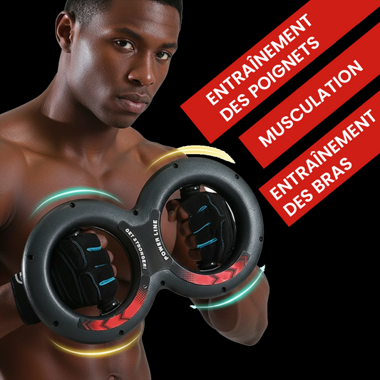 Poigne Power -  Entraîneur multifonction de force pour main et avant-bras