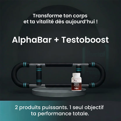 Pack Force & Vitalité – AlphaBar + TestoBoost