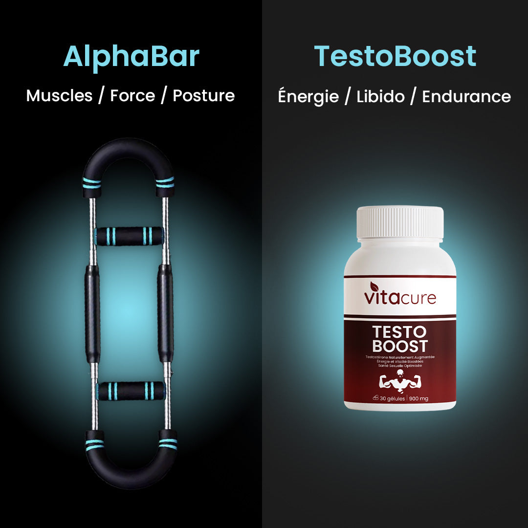 Pack Force & Vitalité – AlphaBar + TestoBoost