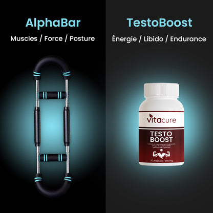 Pack Force & Vitalité – AlphaBar + TestoBoost